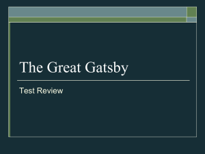 The Great Gatsby