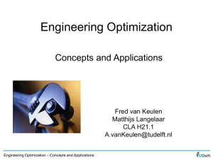 Engineering Optimization