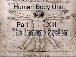 Part 13: Immune System, Parasites
