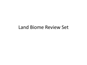 Land Biome Review Set