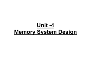 Unit -4 Physical Memory