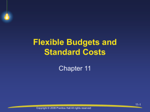 Flexible Budget Variance