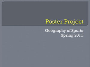 Poster Project - Eastern Illinois University