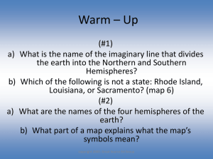 Geography Warm Ups Power Point