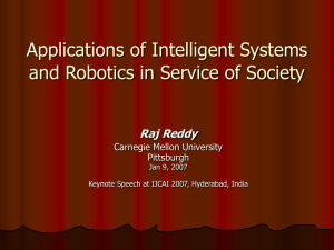 Lifeline - Raj Reddy - Carnegie Mellon University