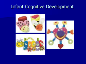 5/24: Infancy cognitive development