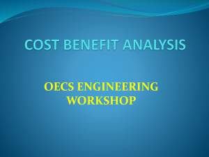 Cost Benefit Analysis (Augustine)