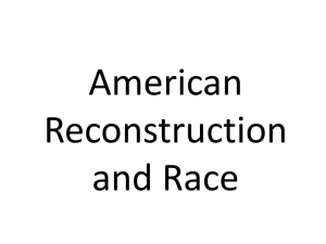 American Reconstruction