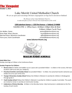 - Lake Merritt United Methodist Church