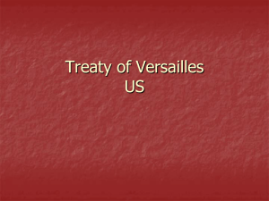 Treaty of Versailles US