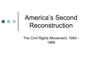 America's Second Reconstruction0