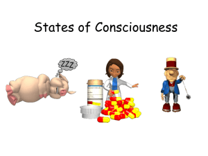 Unit 5 States of Consciousness