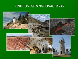 click here for National Parks Powerpoint Presentation
