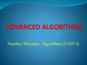 advanced algorithms-unit-4-pp