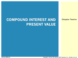 Compound Interest - McGraw Hill Higher Education