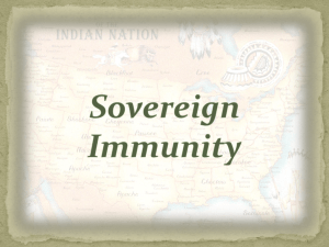The Difference Between Tribal Sovereignty and Sovereign Immunity