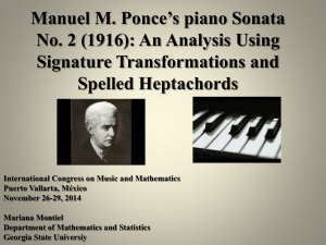Manuel M. Ponce's piano Sonata No. 2 (1916): An Analysis Using