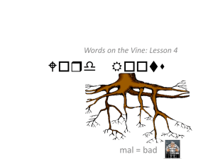 Word Roots