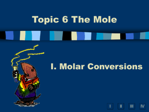 A. Moles