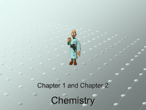 Matter and Change Ch 1 and 2 PPT