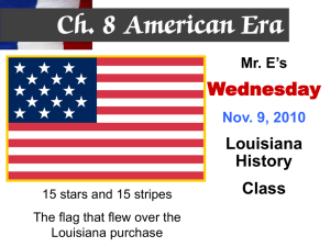 Mr. E's Class - Louisiana History