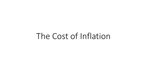 The Cost of Inflation