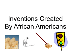 Inventions Created By African Americans