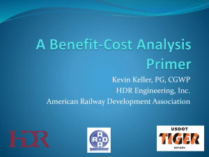 A Benefit-Cost Analysis Primer