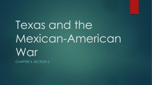 Texas and the Mexican