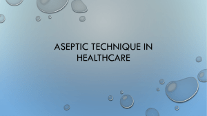 Aseptic Technique in Healthcare