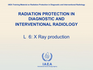 06. X-ray production - Radiation Protection of Patients