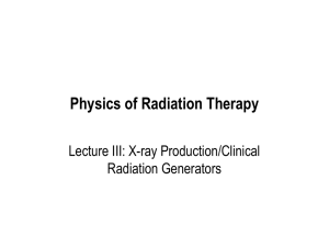 Physics of Radiation Oncology - Phy428-528