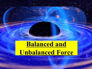 balanced forces