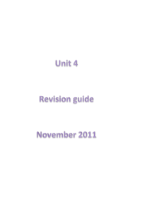 Unit 4 - Religion and Community Cohesion Revision Workbook File