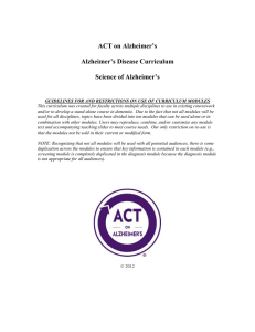Text - ACT on Alzheimer's