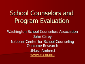 Standards-Based Education, NCLB, and School Counseling