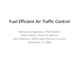 Fuel Efficient Aircraft Path