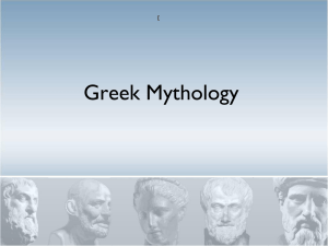 Greek Mythology Power Point
