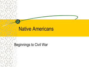 “Settlers” & Native Americans in the West, 1865 - 1900