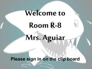 Welcome to Room R-7
