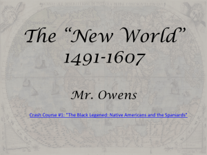 The *New World* 1491-1607