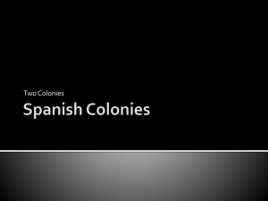 Spanish Colonies