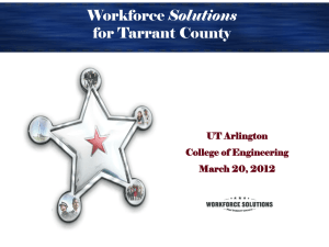 Workforce Solutions for Tarrant County