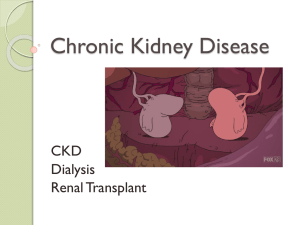 Chronic Kidney Disease - Austin Community College