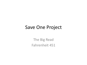 Save One Project