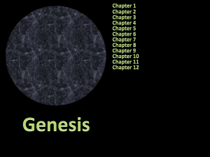 Genesis 1 Powerpoint
