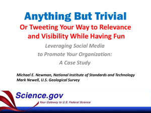Tweeting Your Way to Relevance - International Council for