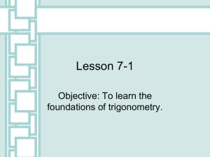 Lesson 7-1 - TeacherWeb