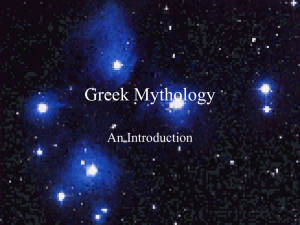 Greek Mythology Ppt