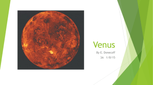 Venus Science Project